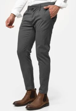 Indicode Jeans Ignazo - Chino - Dk Grey -Indicode Jeans Verkoop 201dd5884f354c41a6e8532b42953384