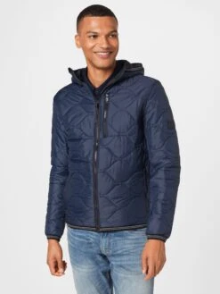Indicode Jeans Tussenjassen Tussenjas Perkins Heren Navy -Indicode Jeans Verkoop 207097626ef8963c0fea77e345e705cf