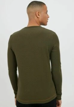 Indicode Jeans Idambrosius - Longsleeve - Army -Indicode Jeans Verkoop 20e5977118594789864f9abf6e516113