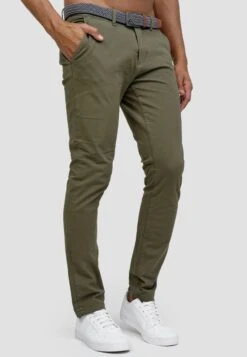 Indicode Jeans Chinos Regular Chino Massy Heren Groen -Indicode Jeans Verkoop 2109bc54946ce2dde17f58059d040cb9