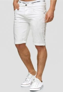 Indicode Jeans Cuba Caden - Jeansshort - Offwhite