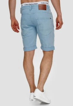 Indicode Jeans Denim Shorts Regular Jeans Page Heren Blauw -Indicode Jeans Verkoop 219e02b1552189fde24922fdd38c43b9