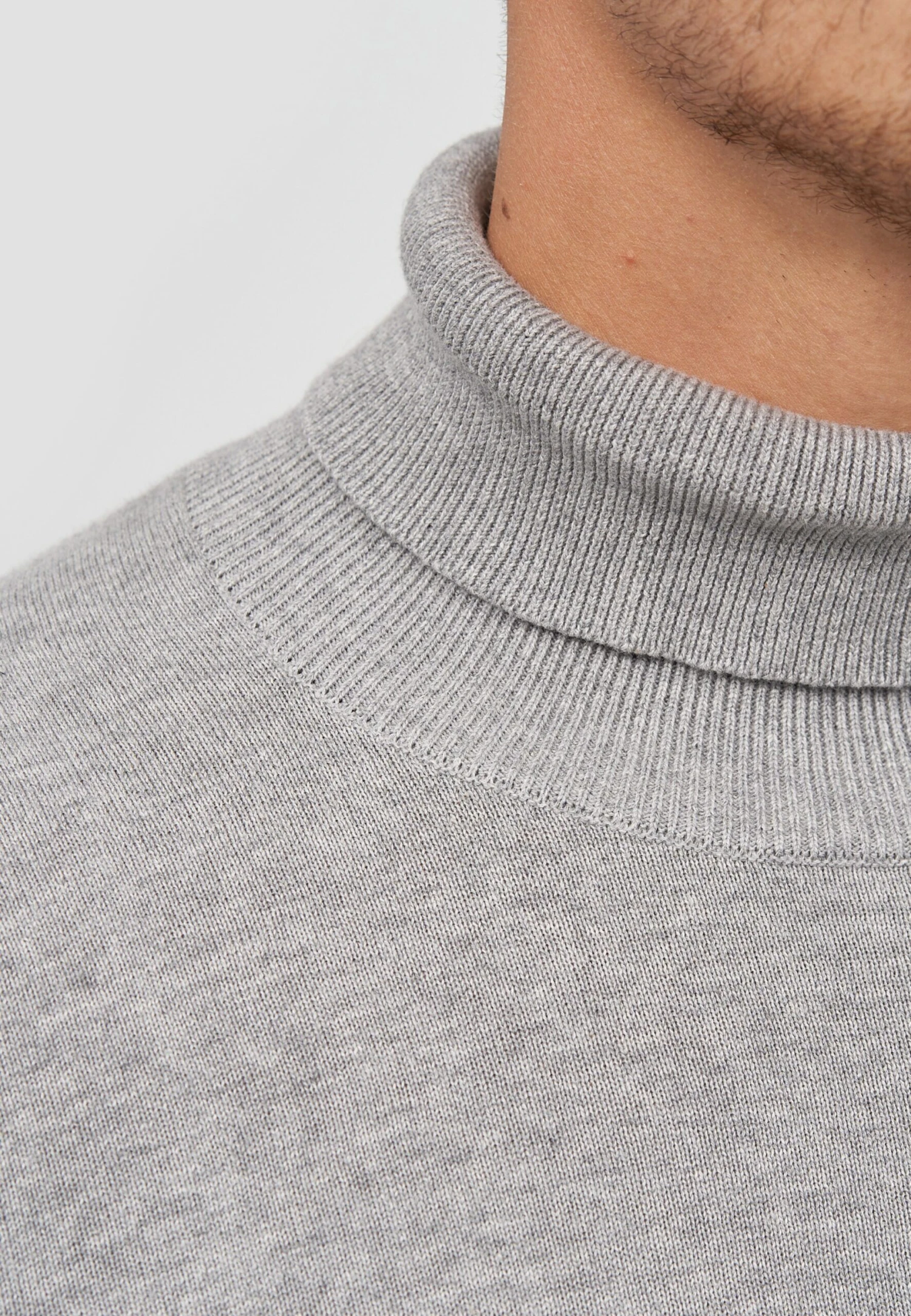 Indicode Jeans Coltruien Trui Gates Heren Lichtgrijs 7 Indicode Jeans Coltruien Trui Gates Heren Lichtgrijs - Image 7