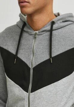 Indicode Jeans Dpock- Sweater Met Rits - Grey Mix -Indicode Jeans Verkoop 2232e2480d744673ab2f5917c32c331c