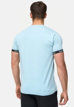 Indicode Jeans Lutzy - T-Shirt Print - Blue Wave -Indicode Jeans Verkoop 22520be70a6448978269539592bd9f8e