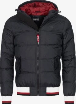 Indicode Jeans Winterjassen Winterjas Bacon Heren Zwart