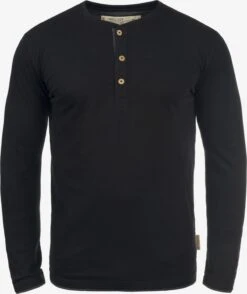 Indicode Jeans Longsleeves Shirt Gifford Heren Zwart