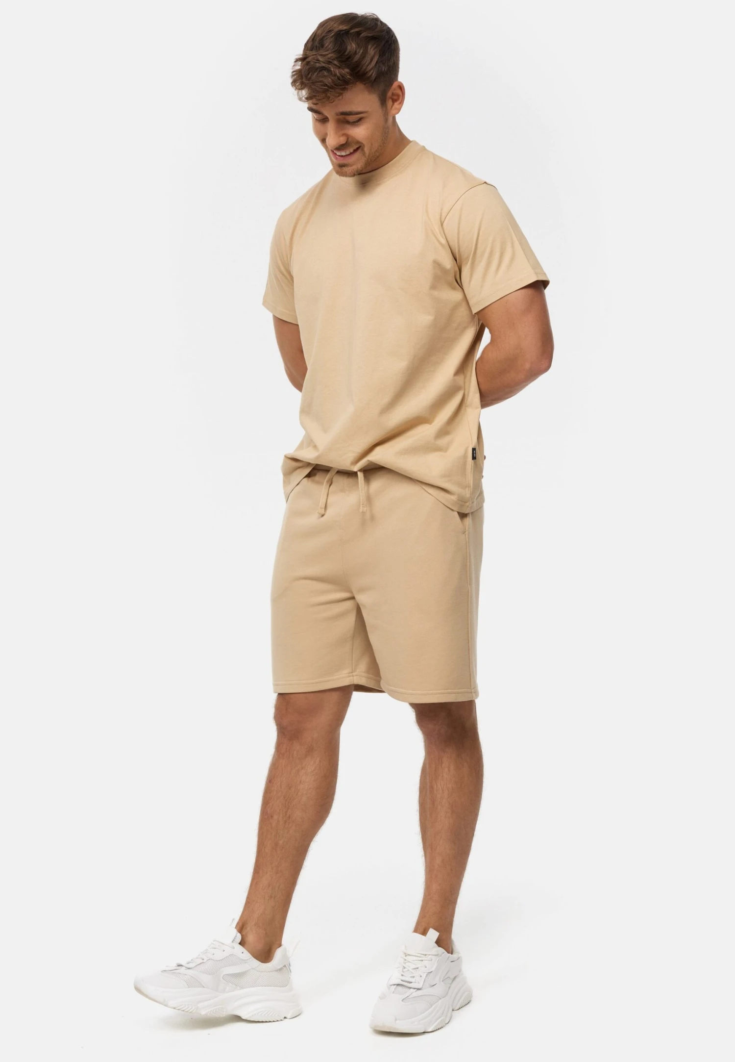 Indicode Jeans Comfy - Shorts - Irish Cream 2 Indicode Jeans Comfy - Shorts - Irish Cream - Image 2