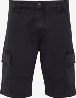 Indicode Jeans Cargo Shorts Regular Cargobroek Brom Heren Zwart