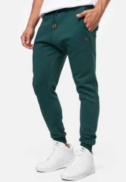 Indicode Jeans Sweatpants Tapered Broek Alejandra Heren Smaragd -Indicode Jeans Verkoop 23c7467092d1ca9e2c8749455990a563