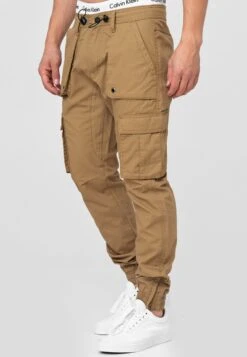 Indicode Jeans Cargobroeken Regular Cargobroek Leonard Heren Lichtbruin -Indicode Jeans Verkoop 23c7853f959d7d0d63ee45bd254e8764