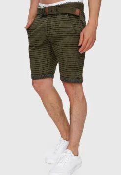 Indicode Jeans Arroyo - Shorts - Army -Indicode Jeans Verkoop 23ecc12d64e24cd2aff3b69f5f45da73