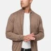 Indicode Jeans Lau - Sweater Met Rits - Beige Mix