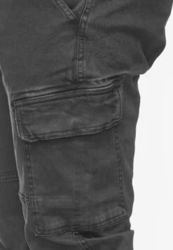 Indicode Jeans Cargobroeken Tapered Cargobroek August Heren Grijs -Indicode Jeans Verkoop 24ade01f12cea55cb27226419816dece