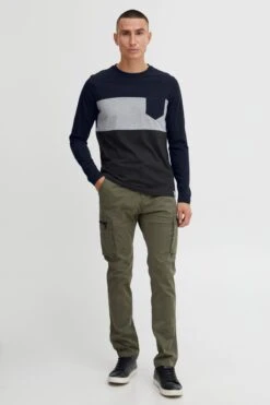 Indicode Jeans Longsleeves Shirt Matheo Heren Navy -Indicode Jeans Verkoop 24d706798e85b7af7e1c08eadf63bf2c