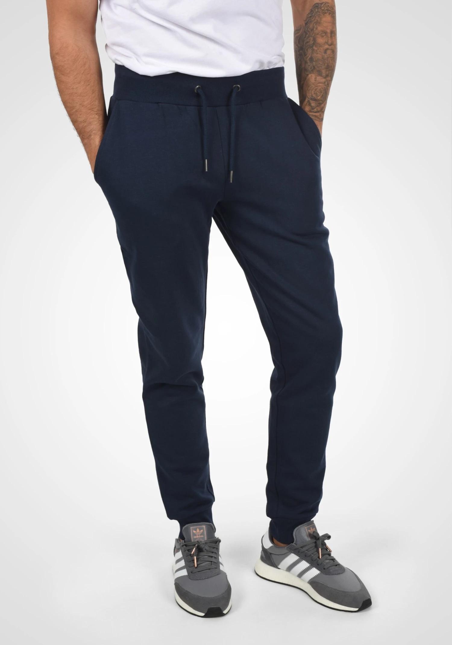 Indicode Jeans Sweatpants Regular Broek Heren Blauw 2 Indicode Jeans Sweatpants Regular Broek Heren Blauw - Image 2