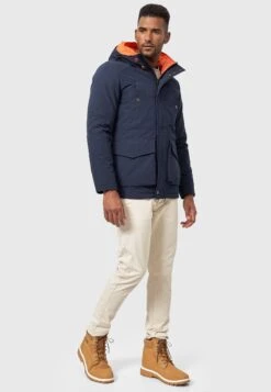 Indicode Jeans Waters - Parka - Navy -Indicode Jeans Verkoop 258c4d26919c47058bc4a47b8f69d944