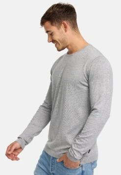 Indicode Jeans Greyson - Trui - Lt Grey Mix -Indicode Jeans Verkoop 25a49d25837441bdb38854ead57f6ae3
