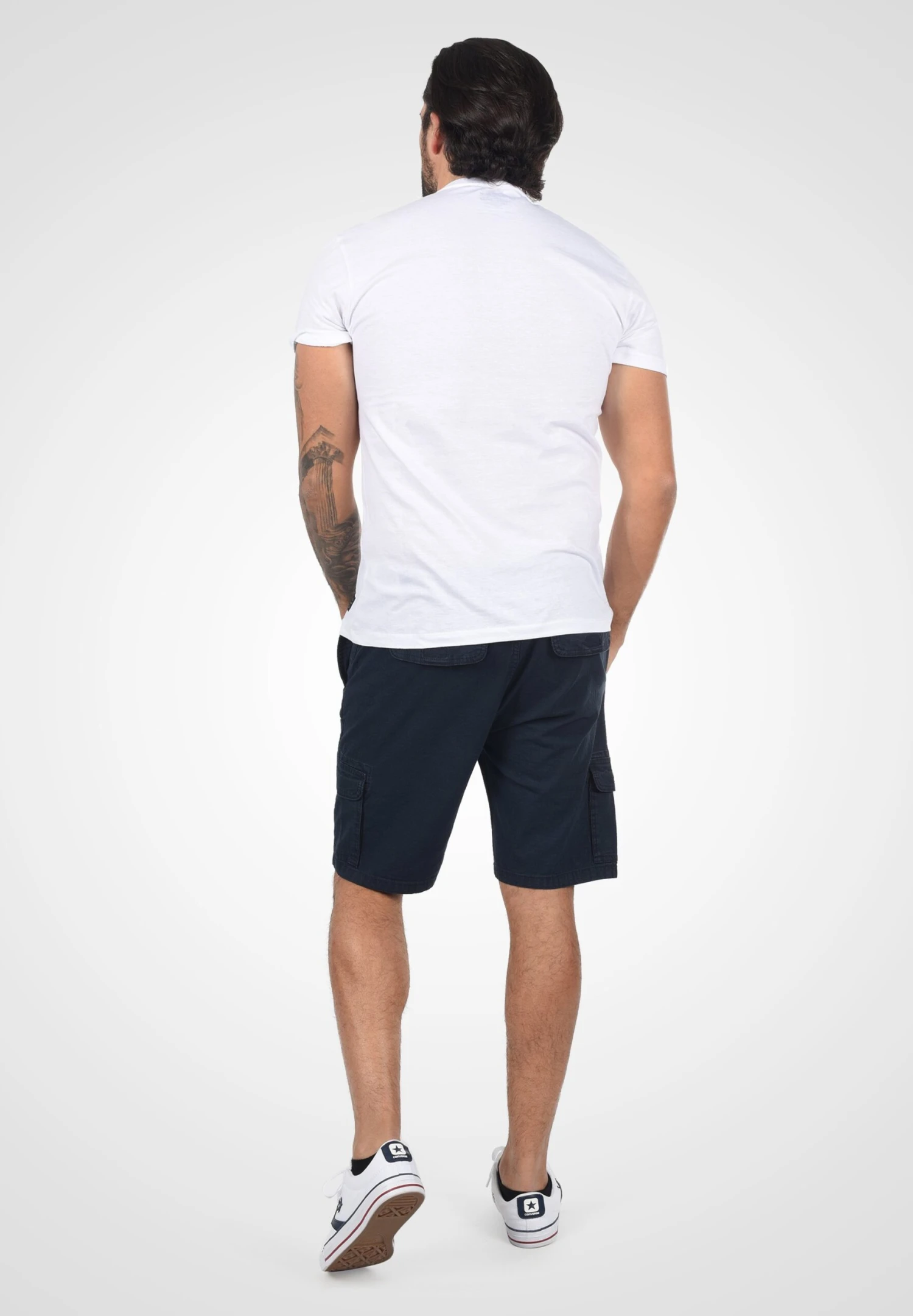 Indicode Jeans Frances - Shorts - Navy 3 Indicode Jeans Frances - Shorts - Navy - Image 3