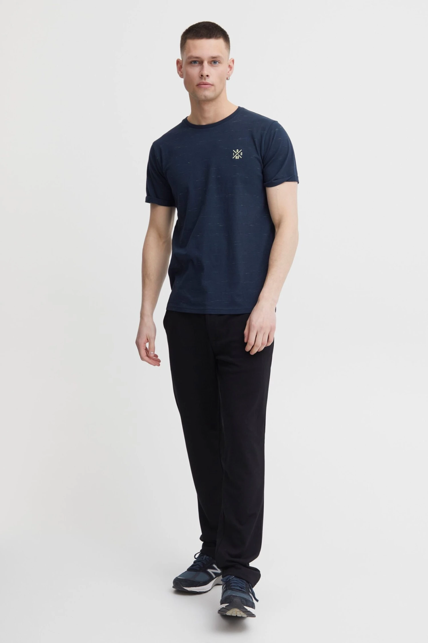 Indicode Jeans T-shirts Shirt Idgabrix Heren Navy 5 Indicode Jeans T-shirts Shirt Idgabrix Heren Navy - Image 5