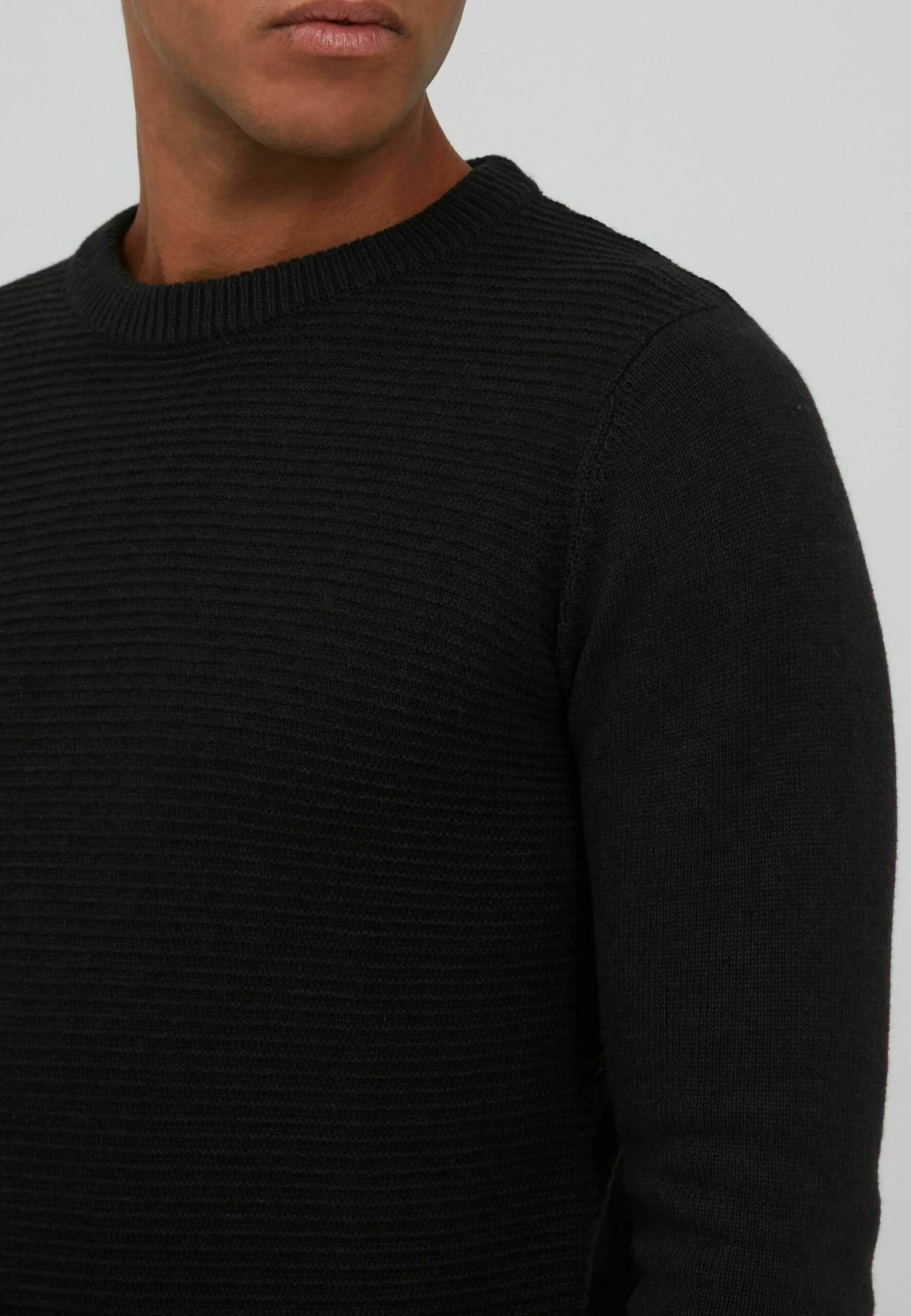 Indicode Jeans Idricardo - Trui - Mottled Grey 4 Indicode Jeans Idricardo - Trui - Mottled Grey - Image 4