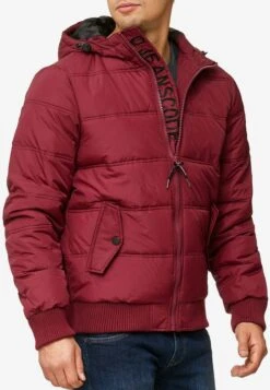 Indicode Jeans Winterjassen Winterjas Adrian ZA Heren Bordeaux -Indicode Jeans Verkoop 287c85b8b7ce09fde0b1c0a88f5c3e51
