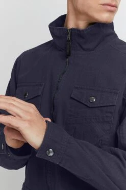 Indicode Jeans Tussenjassen Tussenjas Bolven Heren Navy -Indicode Jeans Verkoop 28c5d0901ed367ef25897c9f5144b905
