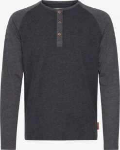 Indicode Jeans Longsleeves Shirt Winston Heren Antraciet