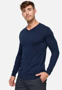 Indicode Jeans Beam - Trui - Navy -Indicode Jeans Verkoop 29bf73dd6fe344d6825afe0a6c70b461