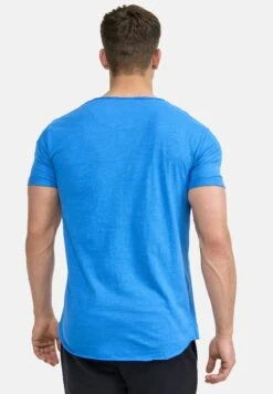 Indicode Jeans Wilbur - T-Shirt Print - Blau -Indicode Jeans Verkoop 2a3f60d8ac064dce9b1cc4078c2ea183