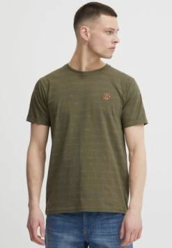 Indicode Jeans Gabrix- T-Shirt Print - Army