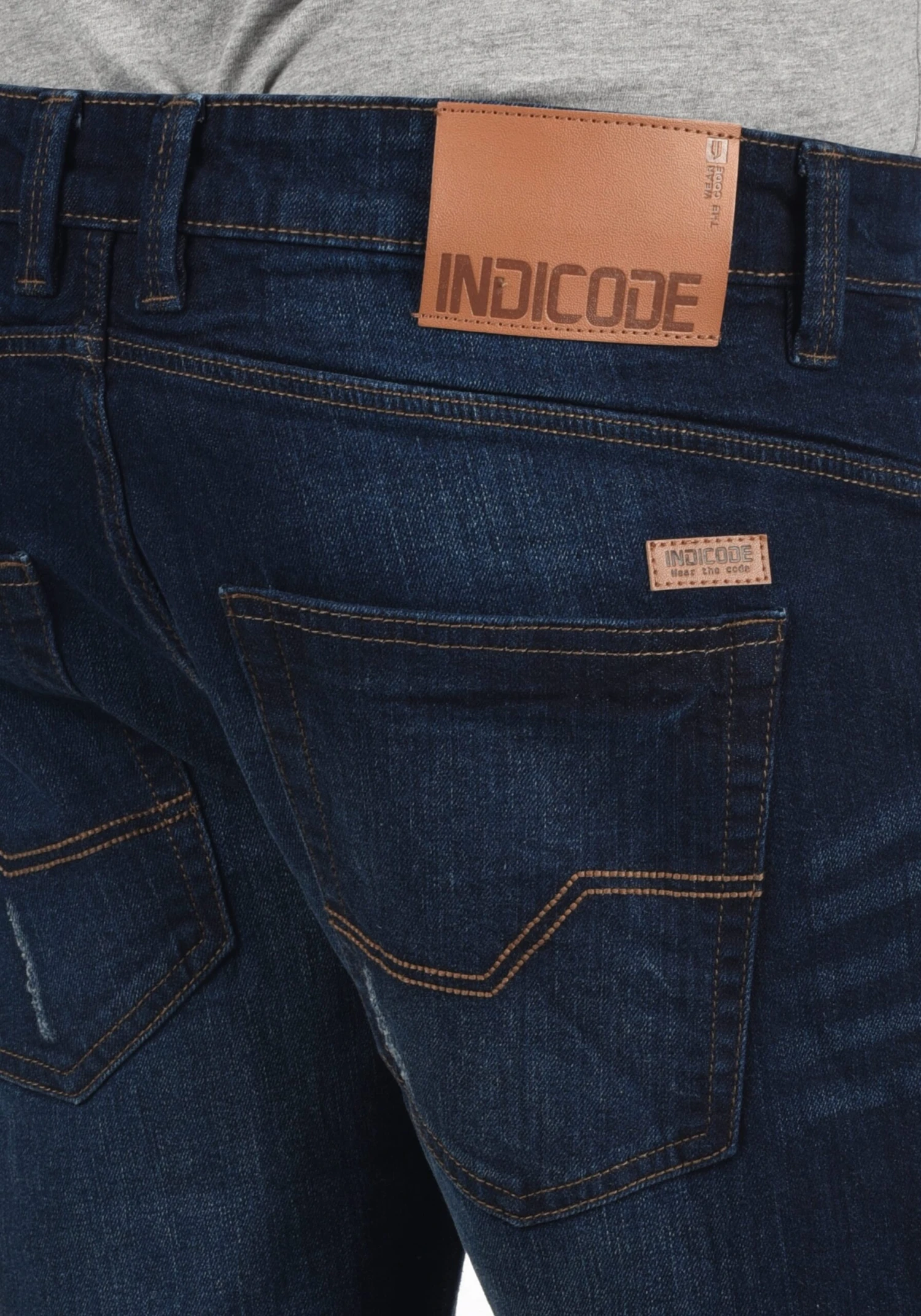 Indicode Jeans Idquentin - Jeansshort - Dark Blue 5 Indicode Jeans Idquentin - Jeansshort - Dark Blue - Image 5
