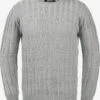 Indicode Jeans Crewneck Truien Trui Pauletta Heren Grijs / Lichtgrijs