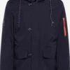 Indicode Jeans Parkas Winterparka Leake Heren Zwart