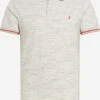 Indicode Jeans Polos Regular Fit Shirt Conley Heren Offwhite