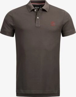 Indicode Jeans Polos Shirt Wadim Heren Donkergrijs