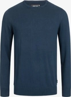 Indicode Jeans Crewneck Truien Trui Benjamin Heren Donkerblauw