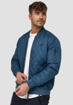 Indicode Jeans Tussenjassen Tussenjas Novak Heren Blauw -Indicode Jeans Verkoop 2d55c1e9ddbde2c0de8b7e71a910e7fc