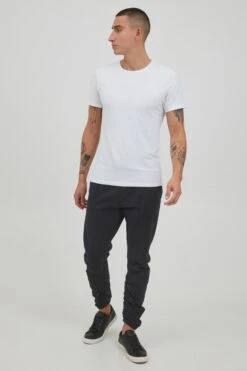 Indicode Jeans Chinos Tapered Chino Heren Zwart -Indicode Jeans Verkoop 2d87020ccdace4b64e0806c38e9ff6e4
