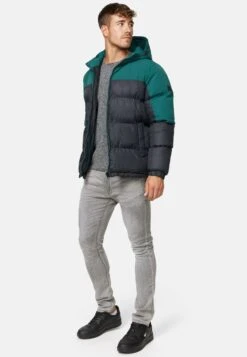Indicode Jeans Winterjassen Winterjas Danix Heren Zwart -Indicode Jeans Verkoop 2d907e829a842f06cab86276e577adce