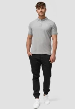 Indicode Jeans Polos Shirt Wadim Heren Grijs -Indicode Jeans Verkoop 2da6febdddb4d2b0df91364d090ef049