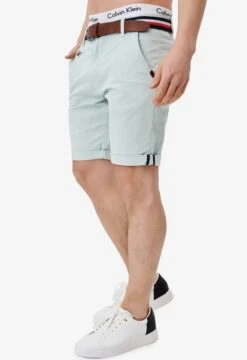 Indicode Jeans Chino Shorts Regular Chino Creel Heren Azuur -Indicode Jeans Verkoop 2e08ac1b3ed007fca7eec9cde0a936ef