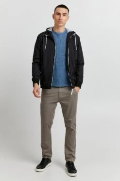 Indicode Jeans Tussenjassen Tussenjas Rikko Heren Zwart -Indicode Jeans Verkoop 2ee1194364304fba6a2bb4f60bccfa38