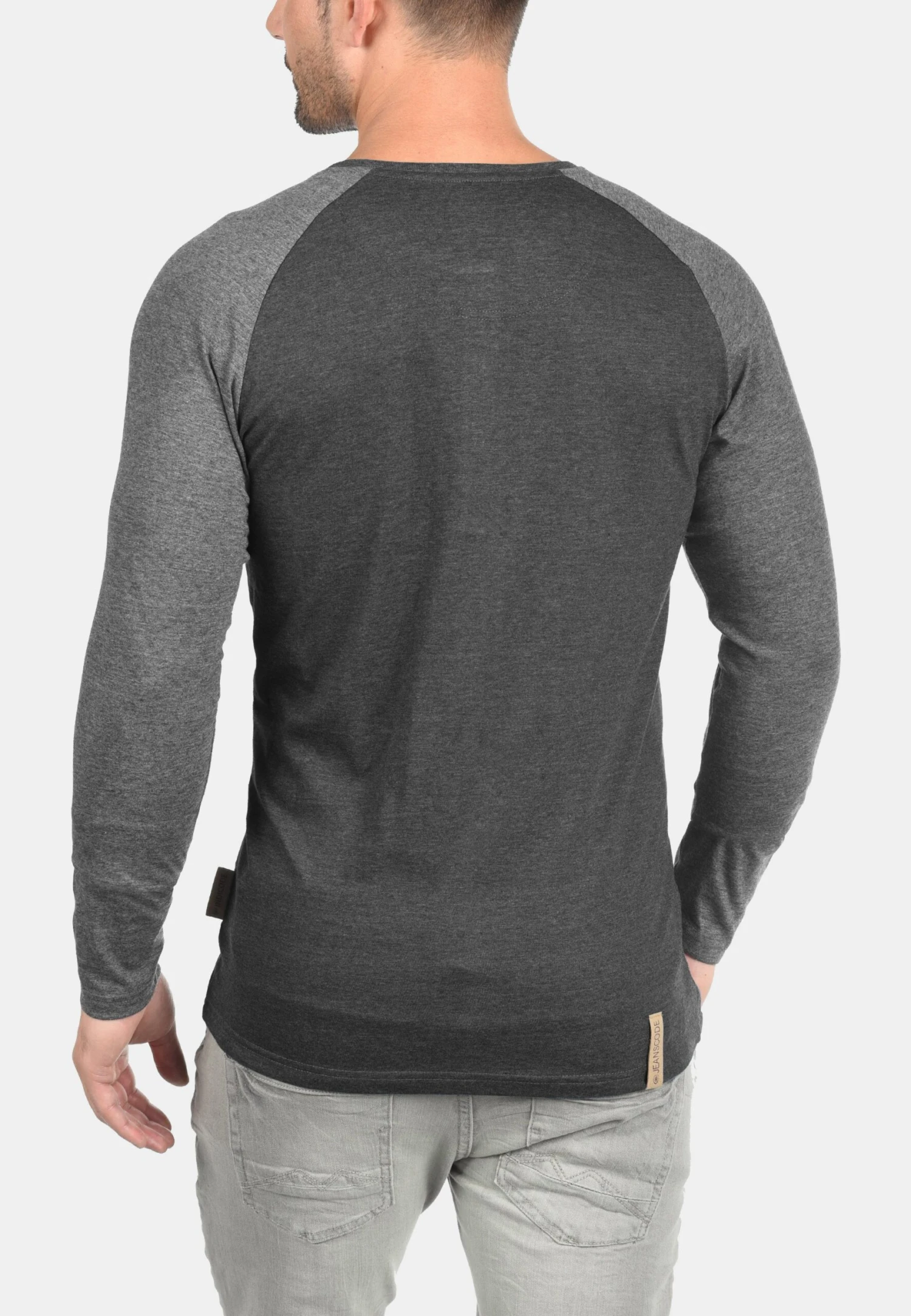 Indicode Jeans Winston - Sweater - Charcoal 2 Indicode Jeans Winston - Sweater - Charcoal - Image 2