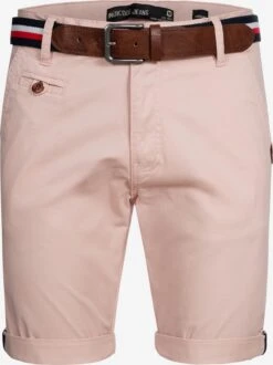 Indicode Jeans Chino Shorts Regular Chino Creel Heren Rosa