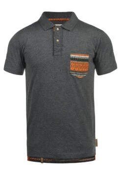 Indicode Jeans Idalastair - Poloshirt - Grey -Indicode Jeans Verkoop 2fa3a58b6d894afab75816d467f304c1