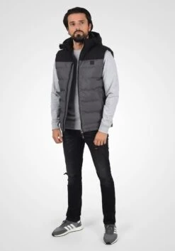 Indicode Jeans Bodywarmers Bodywarmer Iulius Heren Grijs / Donkergrijs -Indicode Jeans Verkoop 30666426ca3c79753df1b7122afc36c4