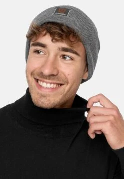 Indicode Jeans Mutsen Muts Vulcano Heren Grijs Gemêleerd / Zwart -Indicode Jeans Verkoop 306e9030ab94cb69074a783ebdb5b82e