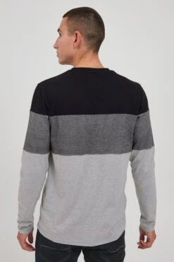 Indicode Jeans Longsleeves Shirt Amadeo Heren Grijs / Grijs Gemêleerd -Indicode Jeans Verkoop 30aad6182a1c1e5b6857b1879fc80784