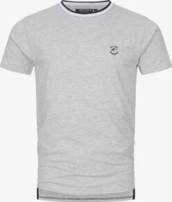 Indicode Jeans T-shirts Shirt Atlas Heren Grijs